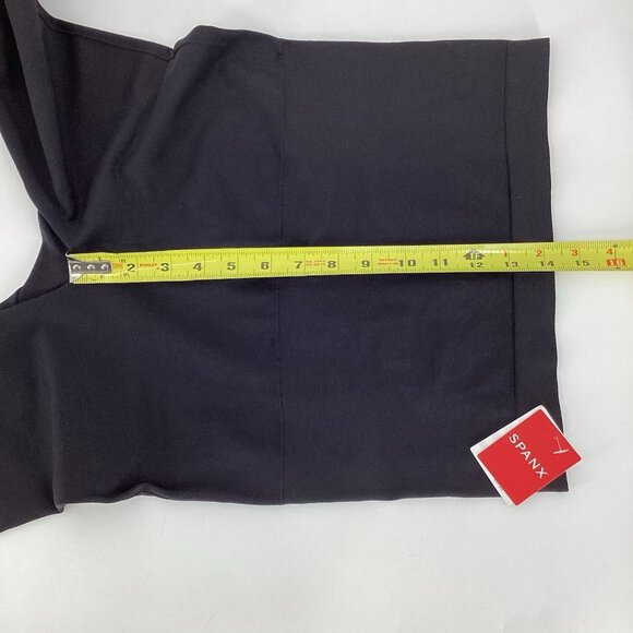 SPANX Womens Sz XL EcoCare Look At Me Now High-Waisted Seamless Leggings Black - Picture 7 of 12